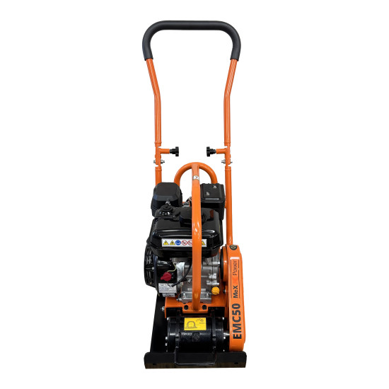 12 Inch 196cc Plate Compactor Tamper 110 lbs for Compaction Pavers, Gravel and Dirt 