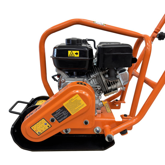 12 Inch 196cc Plate Compactor Tamper 110 lbs for Compaction Pavers, Gravel and Dirt 