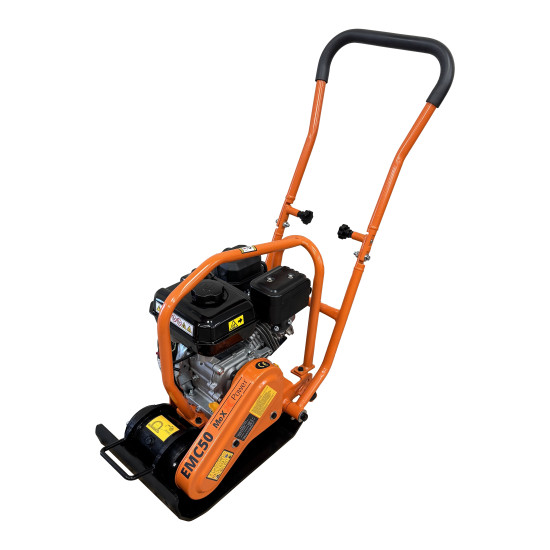 12 Inch 196cc Plate Compactor Tamper 110 lbs for Compaction Pavers, Gravel and Dirt 