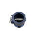 Auger Bit Adapter – 2" Hex Male to 2-9/16" Female Round for Skid Steers, Backhoes & Excavators