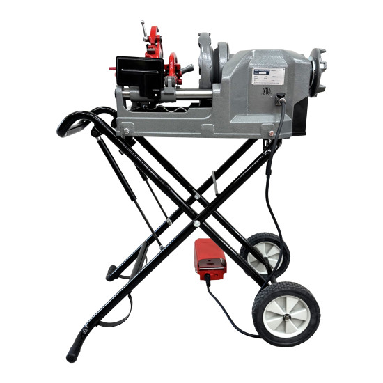 300C Compact Pipe Threading Machine with Folding stand 1/2″ – 2″