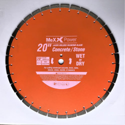 20 Inch Laser Welded 15mm Drop Segment Diamond Blade