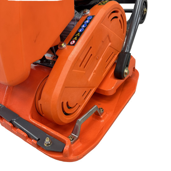 20 Inch Plate Compactor 220lbs Honda GX160 Tamper Transport wheel Water Tank Commercial Grade