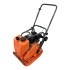 20 Inch Plate Compactor 220lbs Honda GX160 Tamper Transport wheel Water Tank Commercial Grade