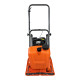 20 Inch Plate Compactor 220lbs Honda GX160 Tamper Transport wheel Water Tank Commercial Grade