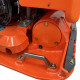 20 Inch Plate Compactor 220lbs Honda GX160 Tamper Transport wheel Water Tank Commercial Grade