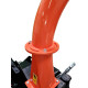 6 inch Honda GX390 Hydraulic Gasoline Flywheel / Disc Wood Chipper and Shredder 