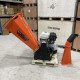 6" inch 13HP Honda GX390 Commercial Wood Chipper Towable Gas-Powered Gravity-Feeding