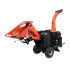 6 inch 27HP Hydraulic Commercial Flywheel / Disc Wood Chipper and Shredder 