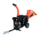 6 inch 27HP Hydraulic Commercial Flywheel / Disc Wood Chipper and Shredder 