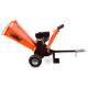 6" inch Commercial Wood Chipper Towable Gas-Powered Gravity-Feeding 