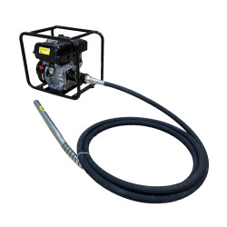 Honda GX160 Gas Concrete Vibrator with 19 ft long Poker