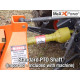 MexxPower 6 inch MX-TM-86H PTO tractor Wood Chipper/shredder Hydraulic Infeed