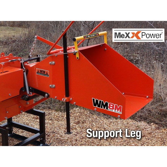 MexxPower MX-WM8M PTO Wood Chipper shredder Automatic Infeed