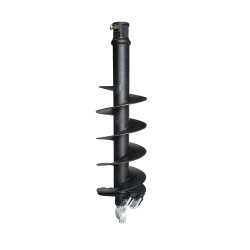14" Auger Bit Post Hole Digger, Earth Auger – 48" Length, 2" Hex Drive Connection for  Skid Steers, Backhoes & Excavators