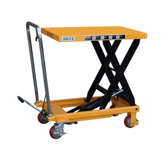 Hydraulic Manual Lift Cart Table size 32" X 20" Lift height 36" | 660 LBS Capacity