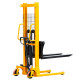 Hydraulic Manual Stacker Narrow Legs 1000 kg  (2204 lbs) + 63" Capacity