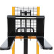Hydraulic Manual Stacker Narrow Legs 1000 kg  (2204 lbs) + 63" Capacity