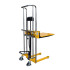 Manual Pallet Stacker Platform lift height 67" inch 880 Lb. Capacity