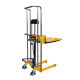 Manual Pallet Stacker Platform lift height 67" inch 880 Lb. Capacity