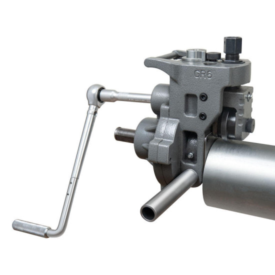 Mexx Power MEX-975 Combo Roll Groover 1-1/4" – 6" for RIDGID 300 Power Drive | Manual & In-Air Pipe Grooving Machine