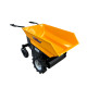 500kg 48V Electric Wheelbarrow Mini Dumper Power Lift Dump 360-Degree Turn