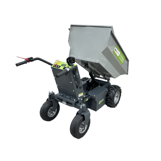 500kg 48V Electric Wheelbarrow Mini Dumper Power Lift Dump 360-Degree Turn 500kg 48V Electric Wheelbarrow Mini Dumper Power Lift Dump 360-Degree Turn