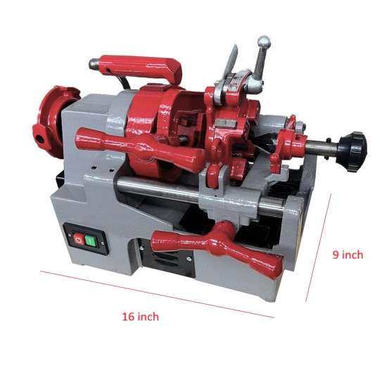 MX-SD25 1/2''-1'' Portable Electric Pipe Threader with pipe cutter and reamer