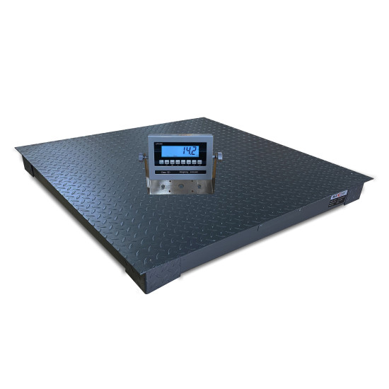 Low Profile 60" x 60" Pallet Scale | floor scale| Warehouse Scale 10,000 lbs 