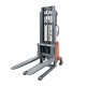 Semi Electric Pallet Stacker 1500 kg (3300 lbs) 98" Lift 