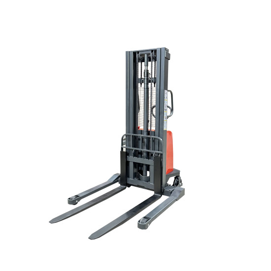 Semi-Electric Straddle Stacker 1500 kg (3300 lbs) 98" Lift